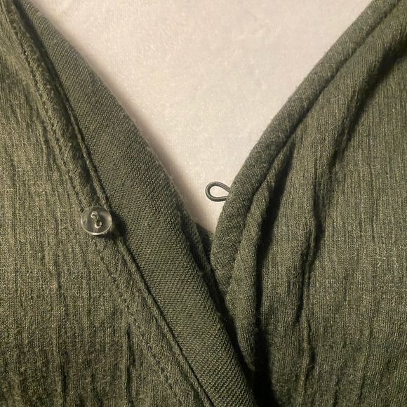 5 for $50 - Universal Thread Olive Green Romper - Picture 3 of 4